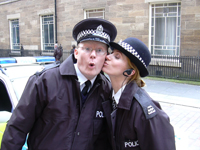 Kissing Cops